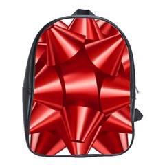 Red Bow School Bags (xl) 