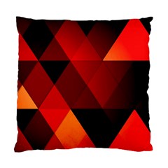 Abstract Triangle Wallpaper Standard Cushion Case (two Sides) by BangZart