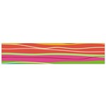 Colorful horizontal lines background Flano Scarf (Small) Front