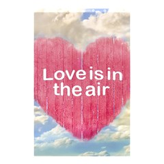 Love Concept Poster Design Shower Curtain 48  X 72  (small)  by dflcprints