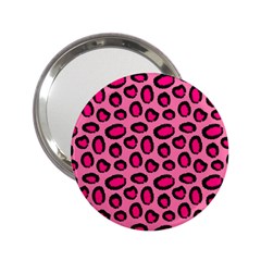 Cute Pink Animal Pattern Background 2 25  Handbag Mirrors by TastefulDesigns