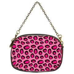 Cute Pink Animal Pattern Background Chain Purses (one Side)  by TastefulDesigns
