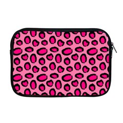 Cute Pink Animal Pattern Background Apple Macbook Pro 17  Zipper Case