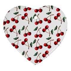 Cherry Red Ornament (Heart)