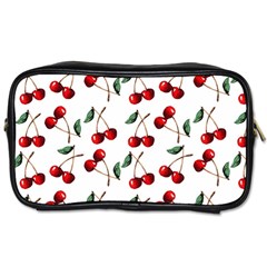 Cherry Red Toiletries Bags by Kathrinlegg