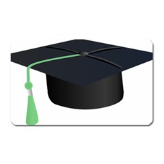 Graduate Cap Magnet (rectangular) by Colorfulart23