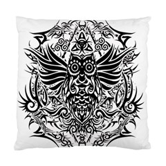 Tattoo Tribal Owl Standard Cushion Case (one Side)