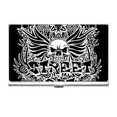 Tattoo Tribal Street Art Business Card Holders by Valentinaart