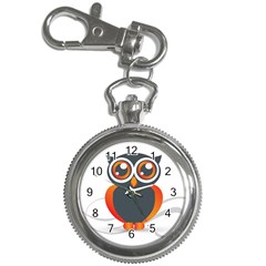 Owl Logo Key Chain Watches