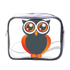 Owl Logo Mini Toiletries Bags by BangZart