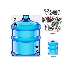 Large Water Bottle Playing Cards 54 (mini)  by BangZart