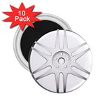 Wheel Skin Cover 2.25  Magnets (10 pack)  Front