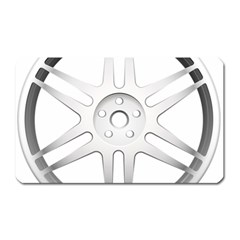 Wheel Skin Cover Magnet (rectangular) by BangZart