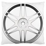 Wheel Skin Cover Large Flano Cushion Case (Two Sides) Back