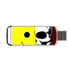 Skull Behind Your Smile Portable Usb Flash (two Sides) by BangZart