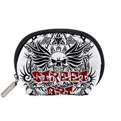 Tattoo tribal street art Accessory Pouches (Small) 