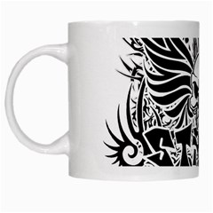 Tattoo Tribal Street Art White Mugs by Valentinaart