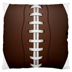 Football Ball Large Cushion Case (one Side)