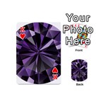 Amethyst Playing Cards 54 (Mini)  Front - HeartK