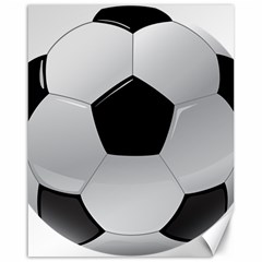 Soccer Ball Canvas 16  X 20   by BangZart