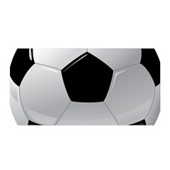 Soccer Ball Satin Wrap by BangZart