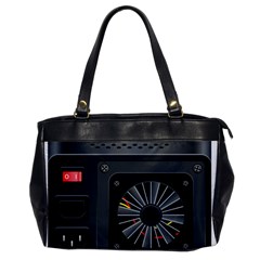 Special Black Power Supply Computer Office Handbags by BangZart