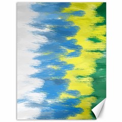 Brazil Colors Pattern Canvas 36  X 48  