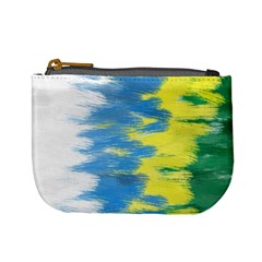 Brazil Colors Pattern Mini Coin Purses