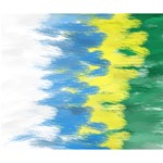 Brazil Colors Pattern Deluxe Canvas 14  x 11  14  x 11  x 1.5  Stretched Canvas