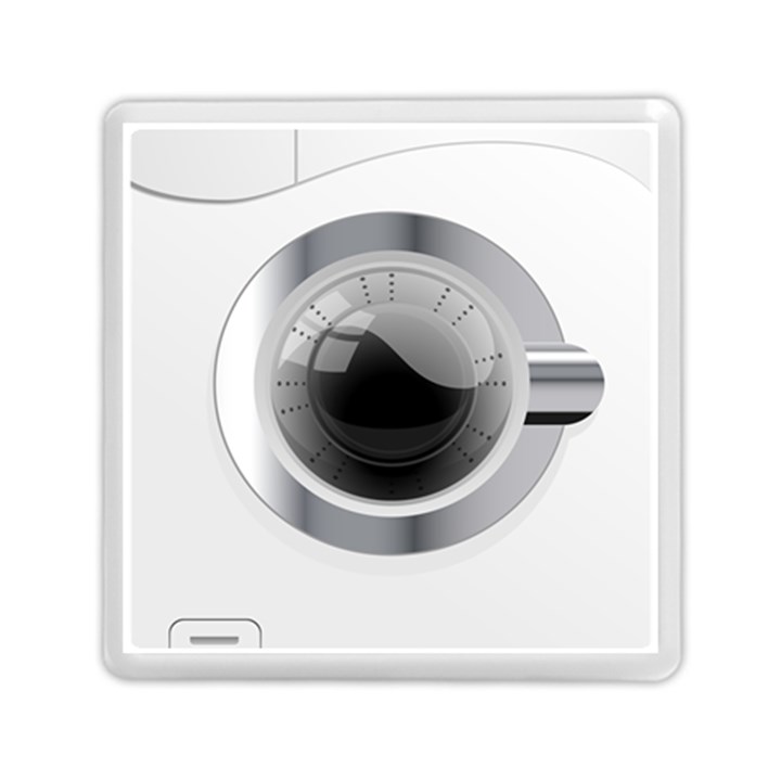 White Washing Machine Memory Card Reader (Square) 