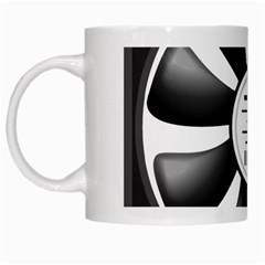 12v Computer Fan White Mugs by BangZart