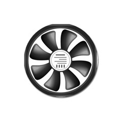 12v Computer Fan Magnet 3  (round) by BangZart