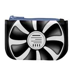 12v Computer Fan Large Coin Purse by BangZart