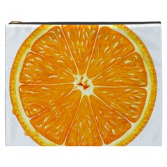 Orange Slice Cosmetic Bag (xxxl)  by BangZart