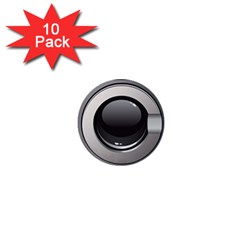 Washing Machine 1  Mini Buttons (10 Pack) 