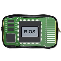 Computer Bios Board Toiletries Bags by BangZart