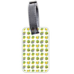 St Patrick S Day Background Symbols Luggage Tags (two Sides) by BangZart