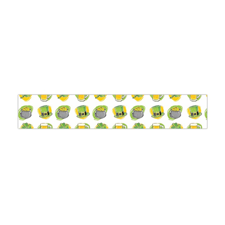 St Patrick S Day Background Symbols Flano Scarf (Mini)