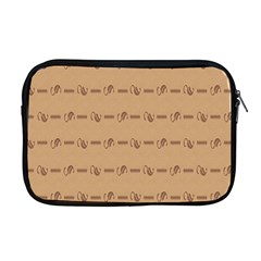 Brown Pattern Background Texture Apple Macbook Pro 17  Zipper Case