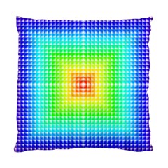 Square Rainbow Pattern Box Standard Cushion Case (one Side) by BangZart