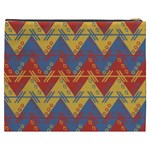 Aztec South American Pattern Zig Cosmetic Bag (XXXL)  Back