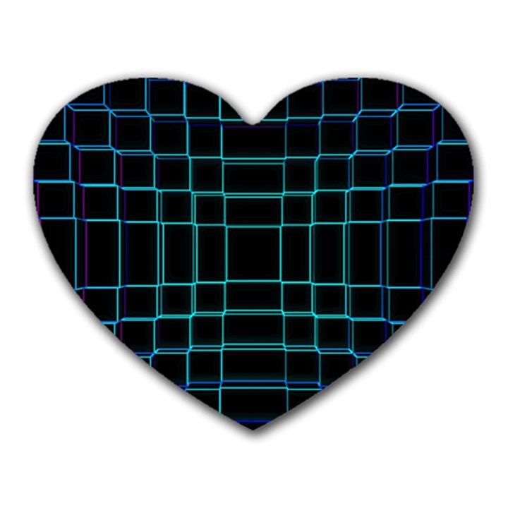 Abstract Adobe Photoshop Background Beautiful Heart Mousepads