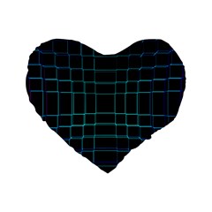 Abstract Adobe Photoshop Background Beautiful Standard 16  Premium Flano Heart Shape Cushions