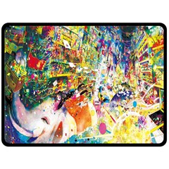 Multicolor Anime Colors Colorful Fleece Blanket (large)  by BangZart