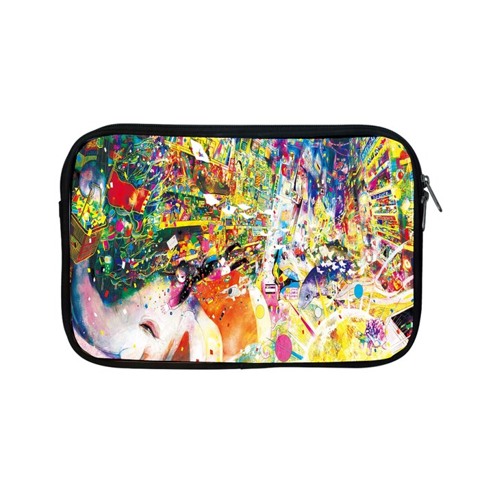 Multicolor Anime Colors Colorful Apple iPad Mini Zipper Cases