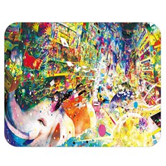 Multicolor Anime Colors Colorful Double Sided Flano Blanket (medium) 