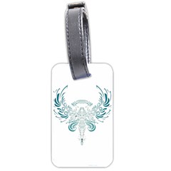 Angel Tribal Art Luggage Tags (one Side)  by BangZart