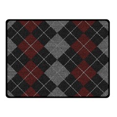 Wool Texture With Great Pattern Double Sided Fleece Blanket (small) 