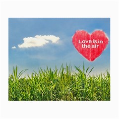 Love Concept Poster Small Glasses Cloth (2-side) by dflcprints