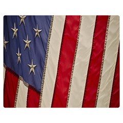 Usa Flag Double Sided Flano Blanket (medium)  by BangZart